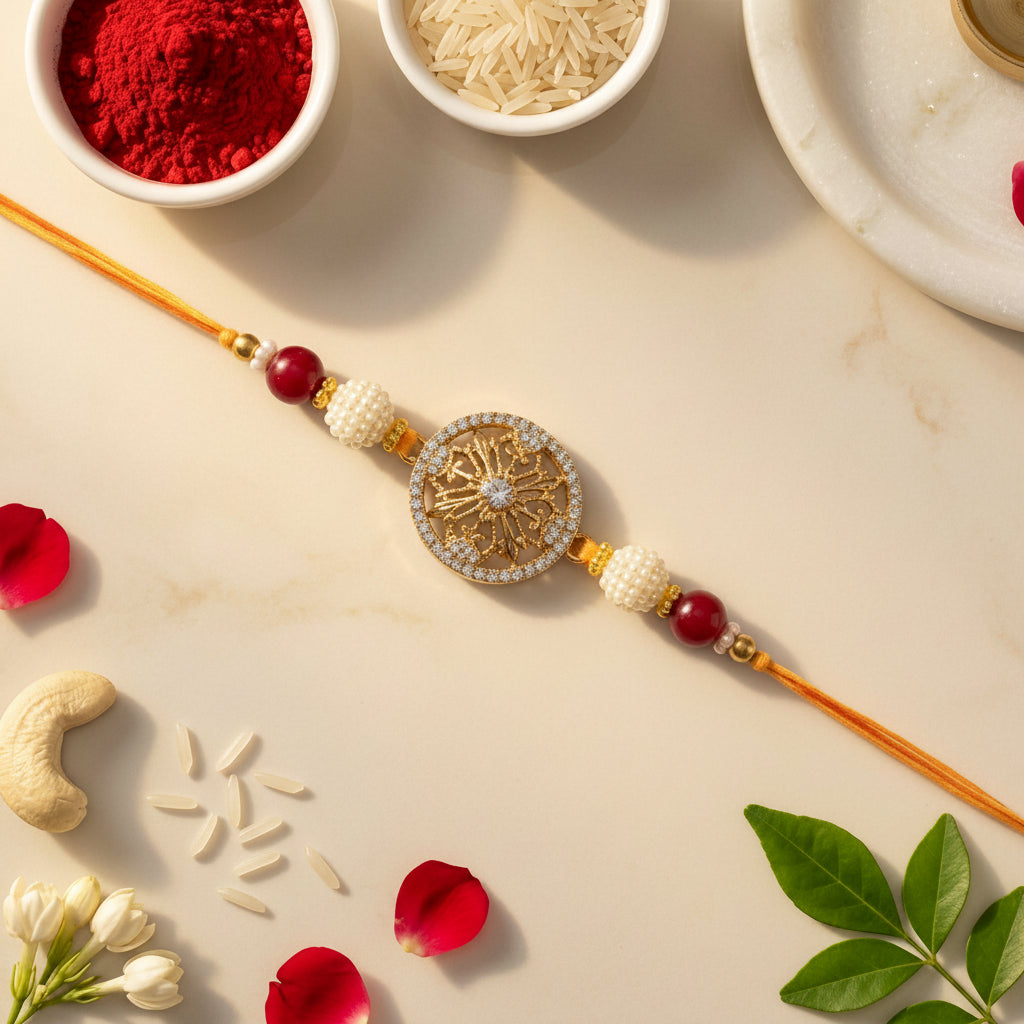 Designer Rakhi on the special day of Rakshabandan for your Brothers| Rakshabandhan special | Rakhi for Brother | Art No. R-06