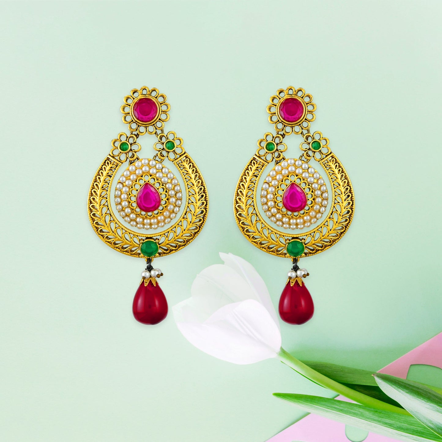 Apoorva Polki Earrings