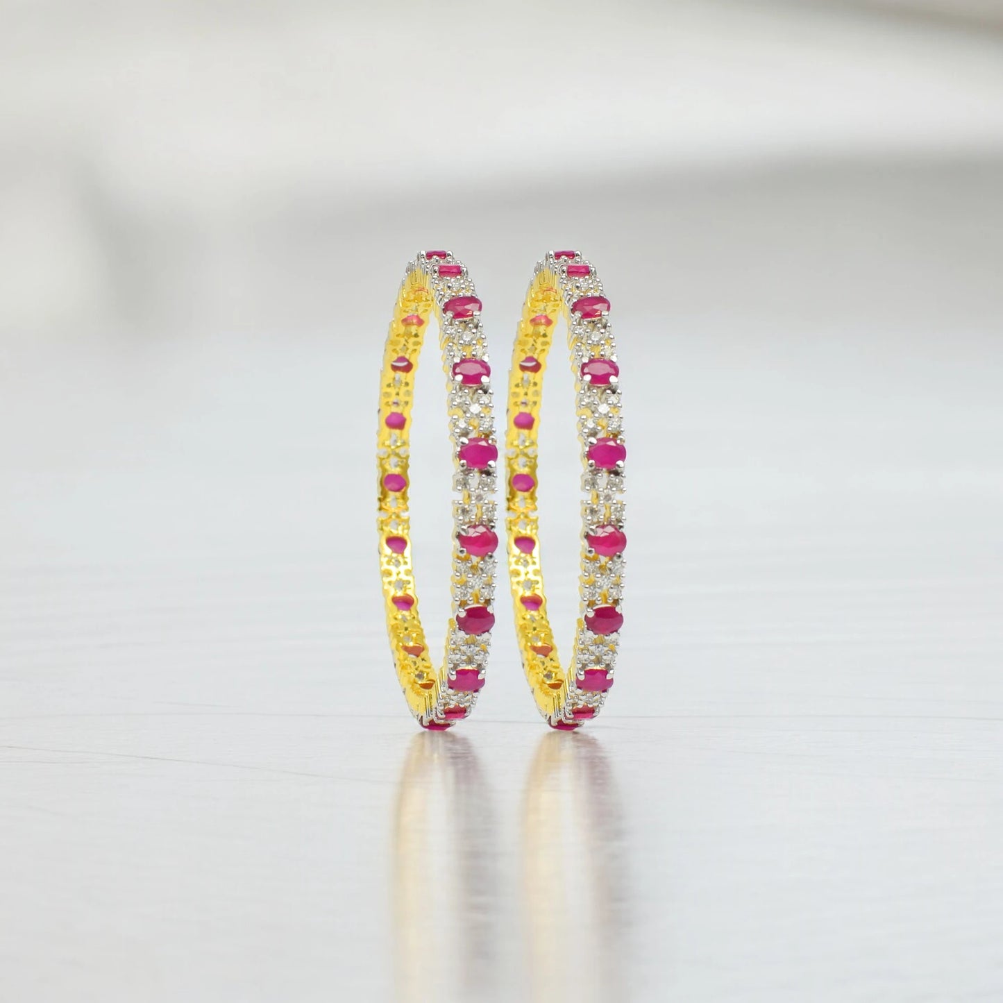 Zinnia Zircon Bangle