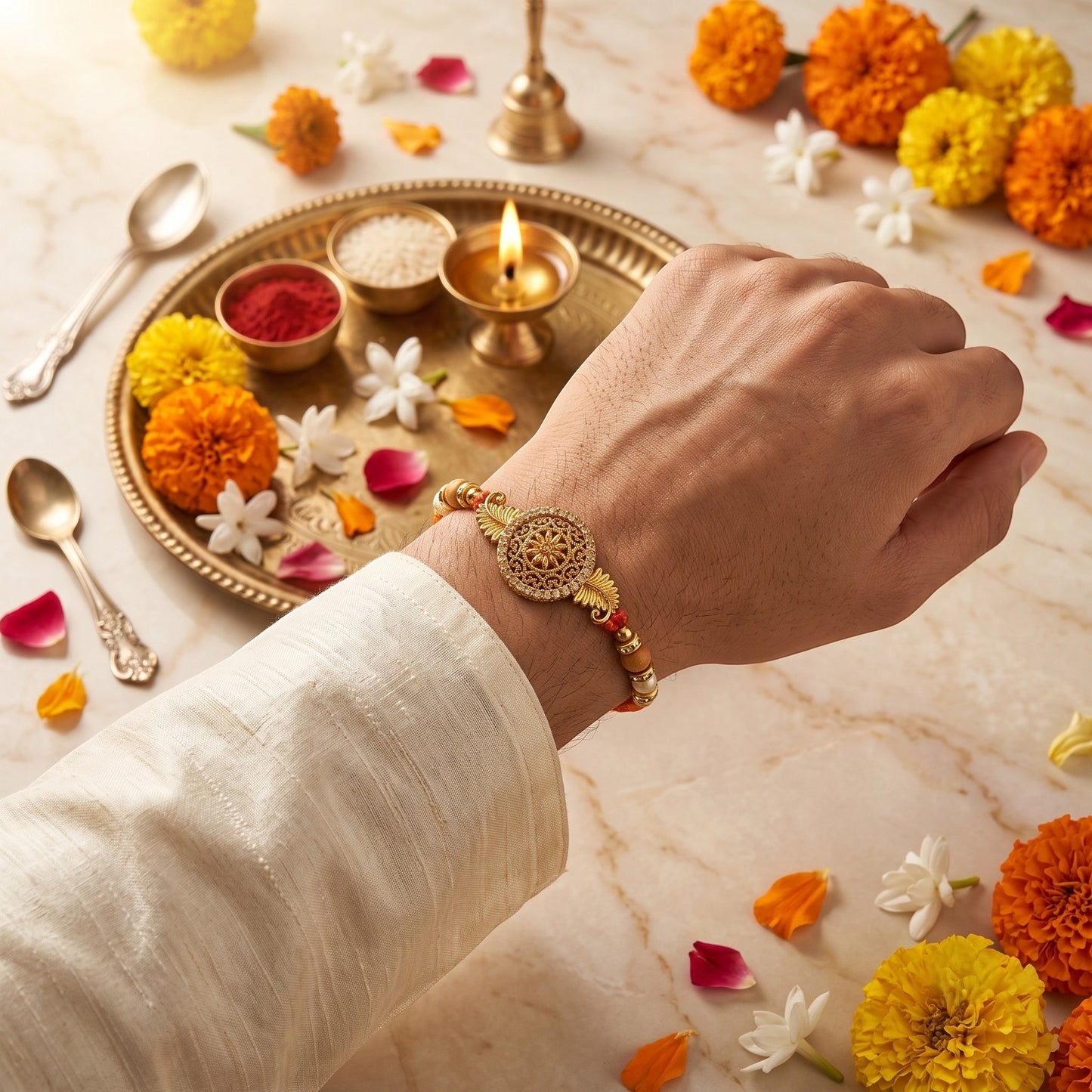 Designer Rakhi on the special day of Rakshabandan for your Brothers| Rakshabandhan special | Rakhi for Brother and Cousin Art No. R-19