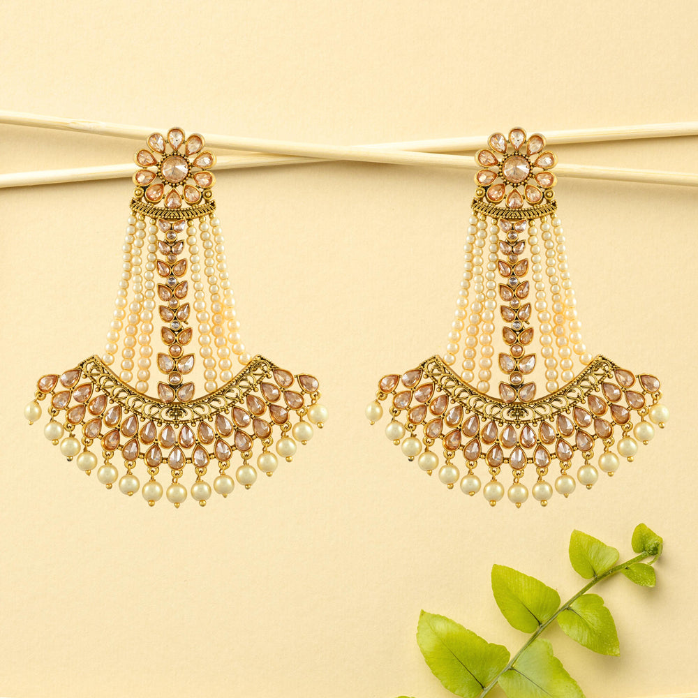 Madhuri Polki Earrings