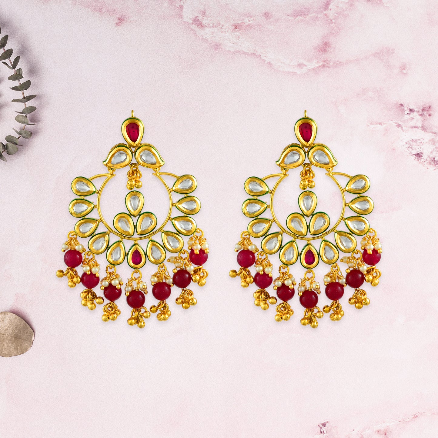 Indira Kundan Earrings