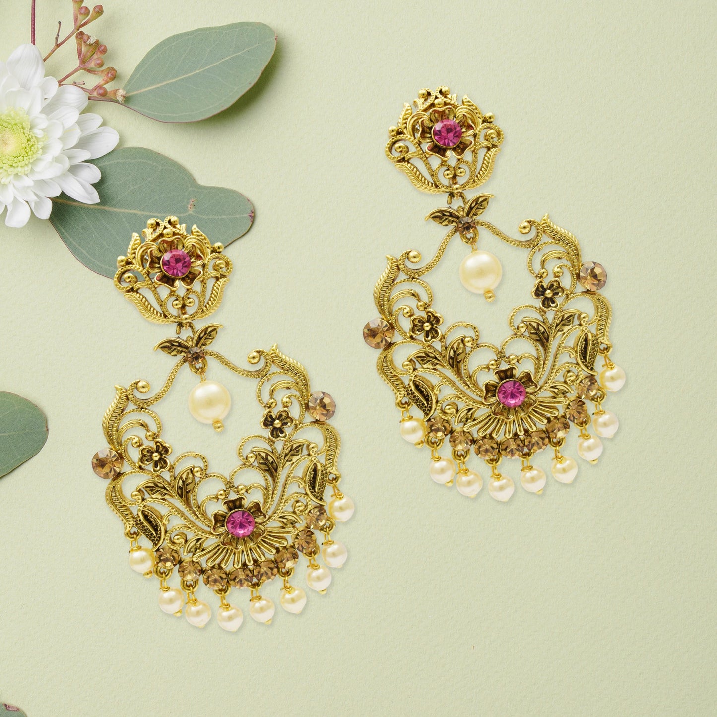 Anju Polki Earrings