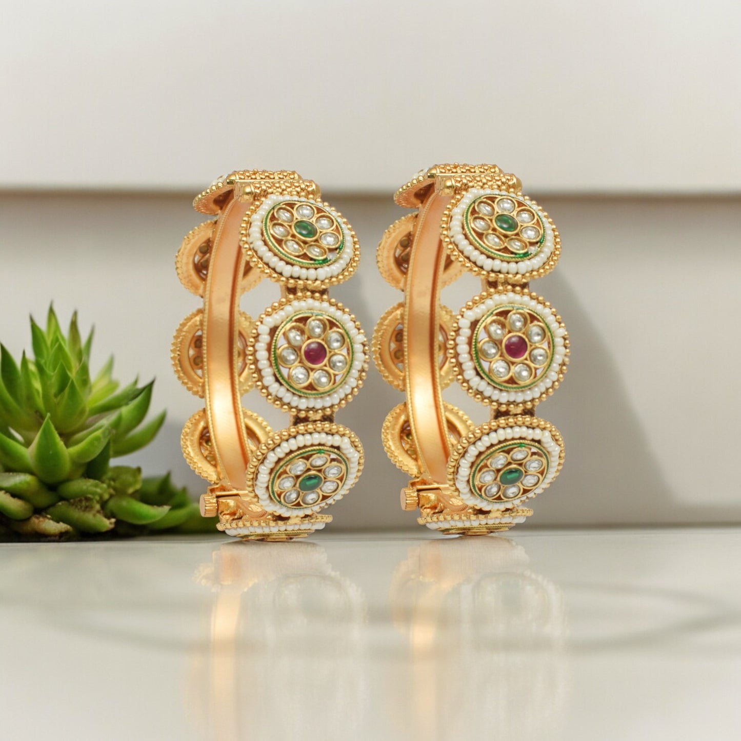 Shruthi Golden Bangle