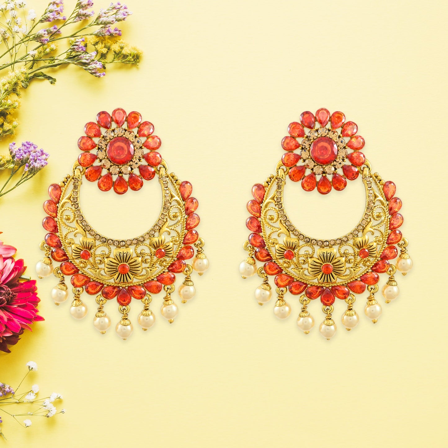 Ridhima Polki Earrings