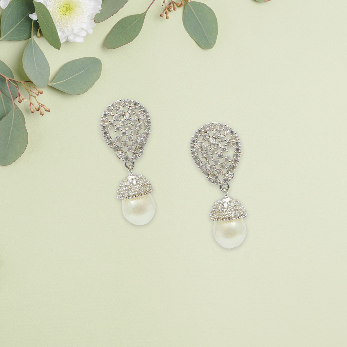 Chhavi Zircon Earrings