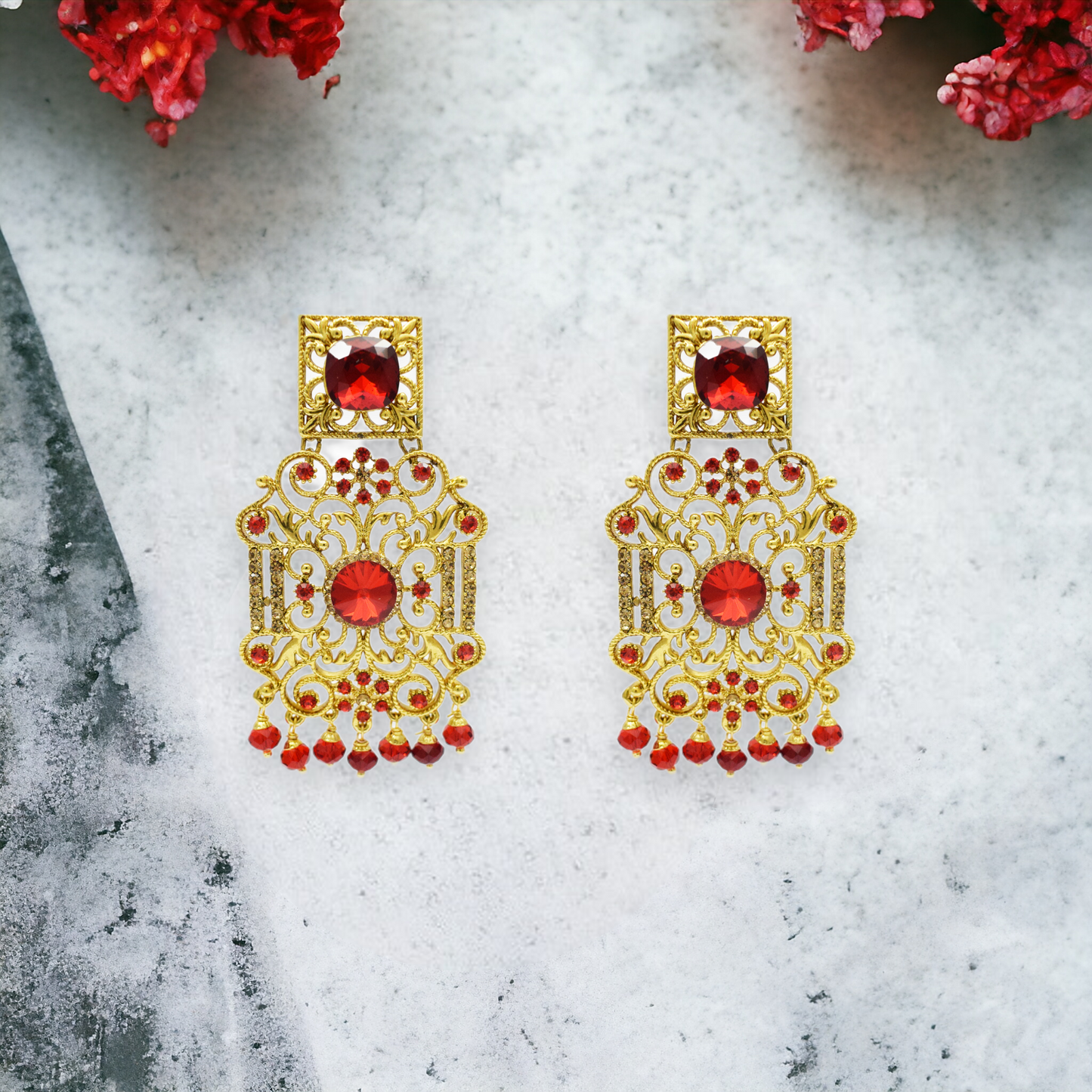 Diya Polki Earrings