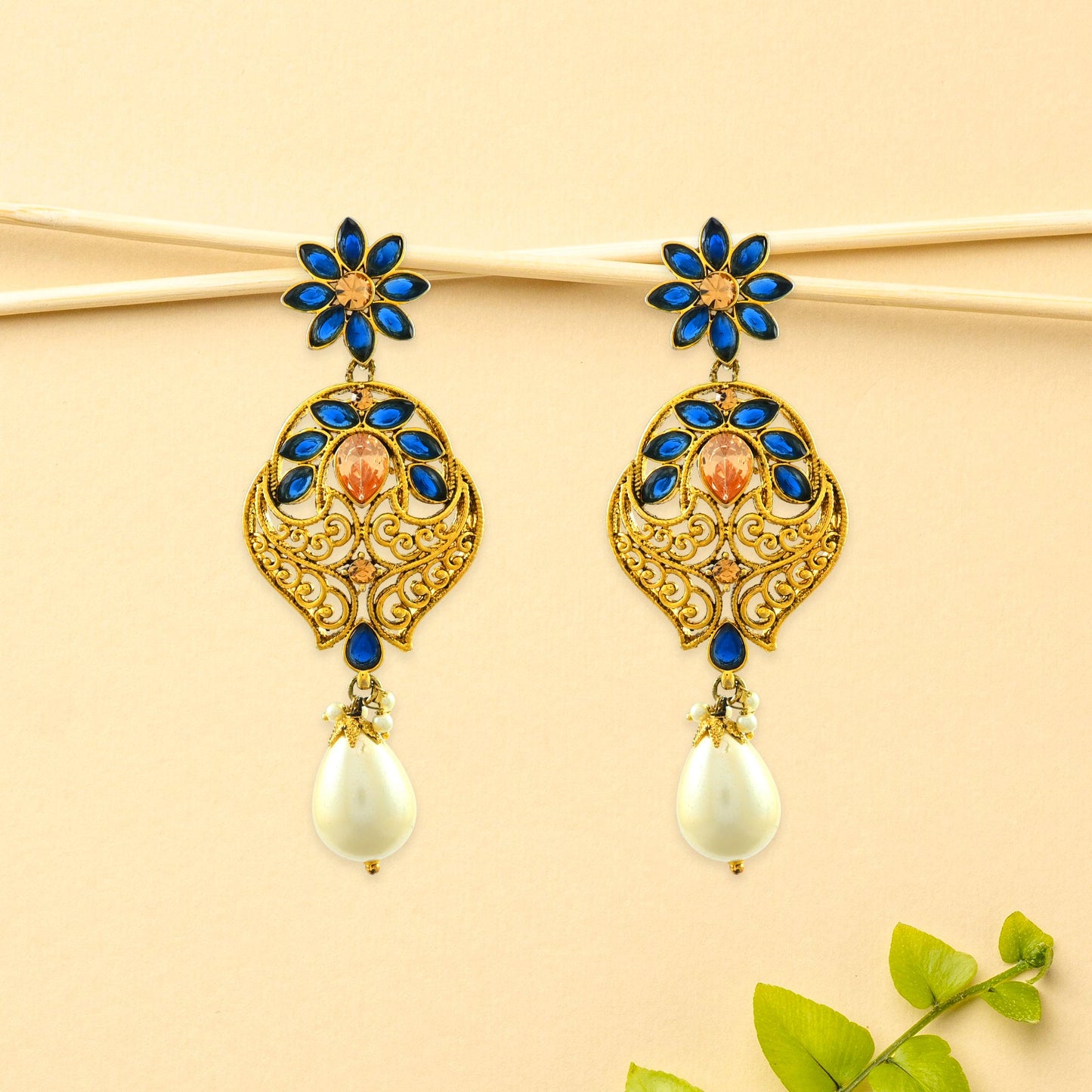 Niharika Polki Earrings