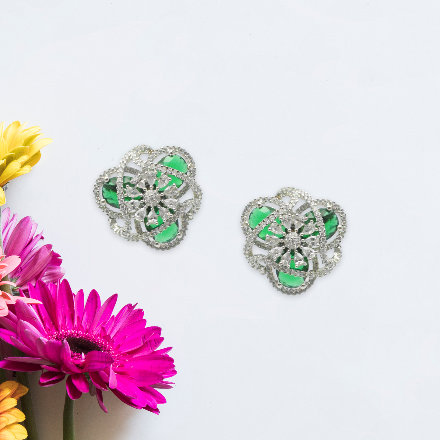 Anvi Zircon Earrings