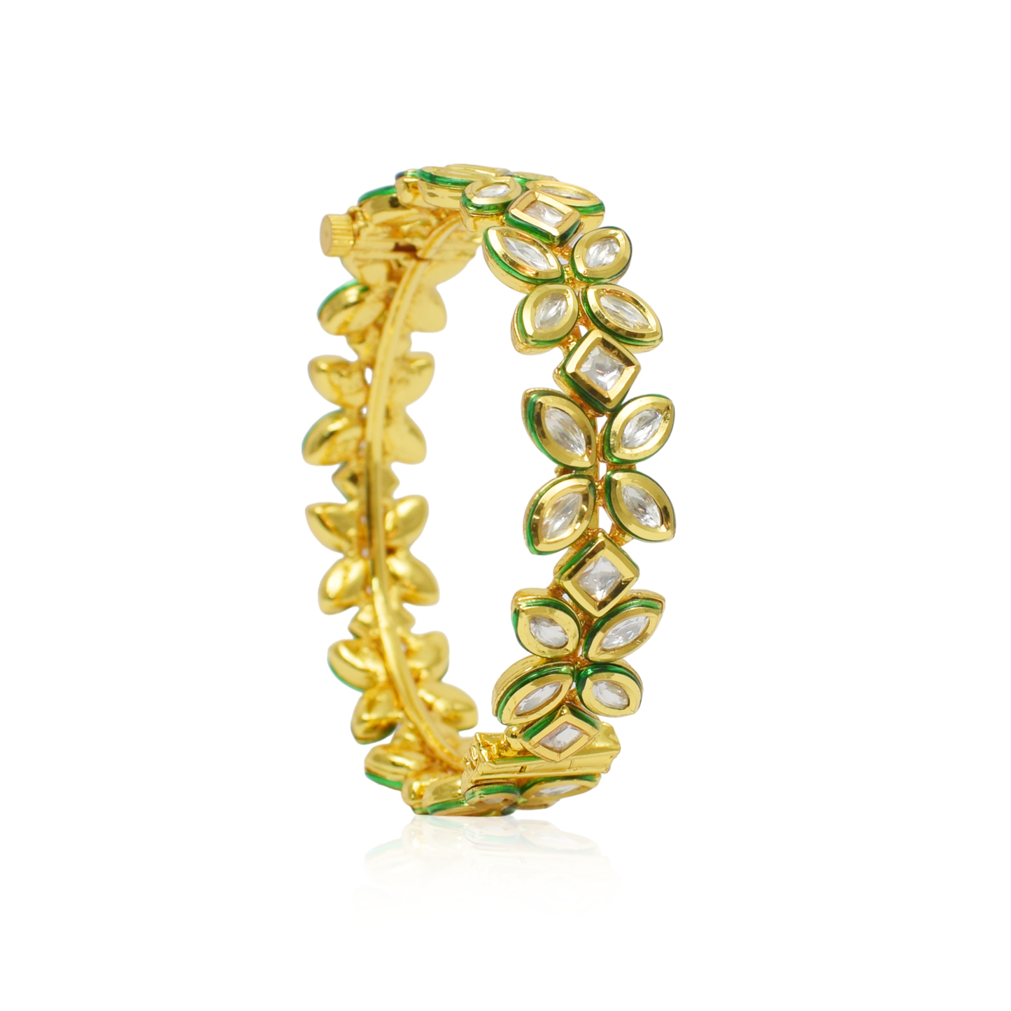 Prisha Kundan Bangles