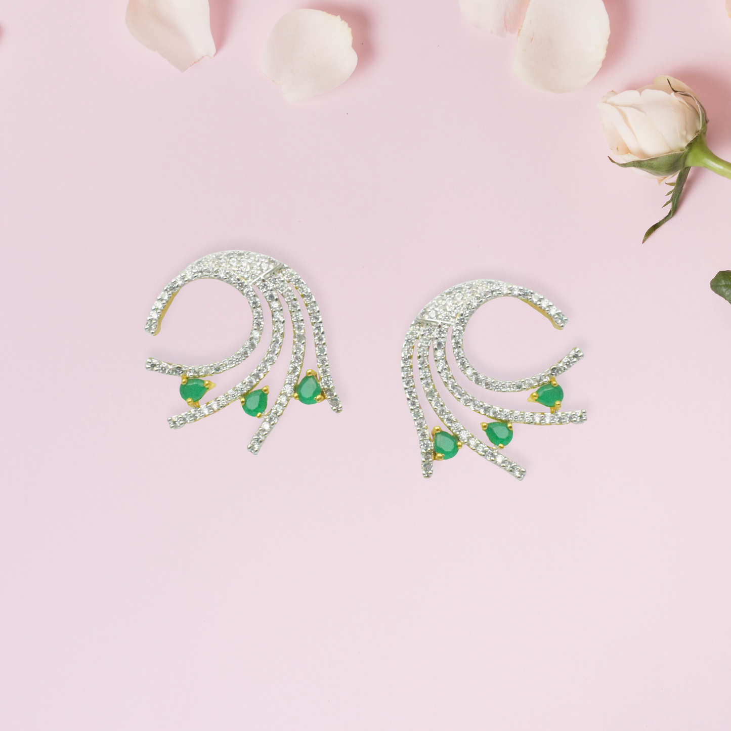 Mallika Zircon Earrings