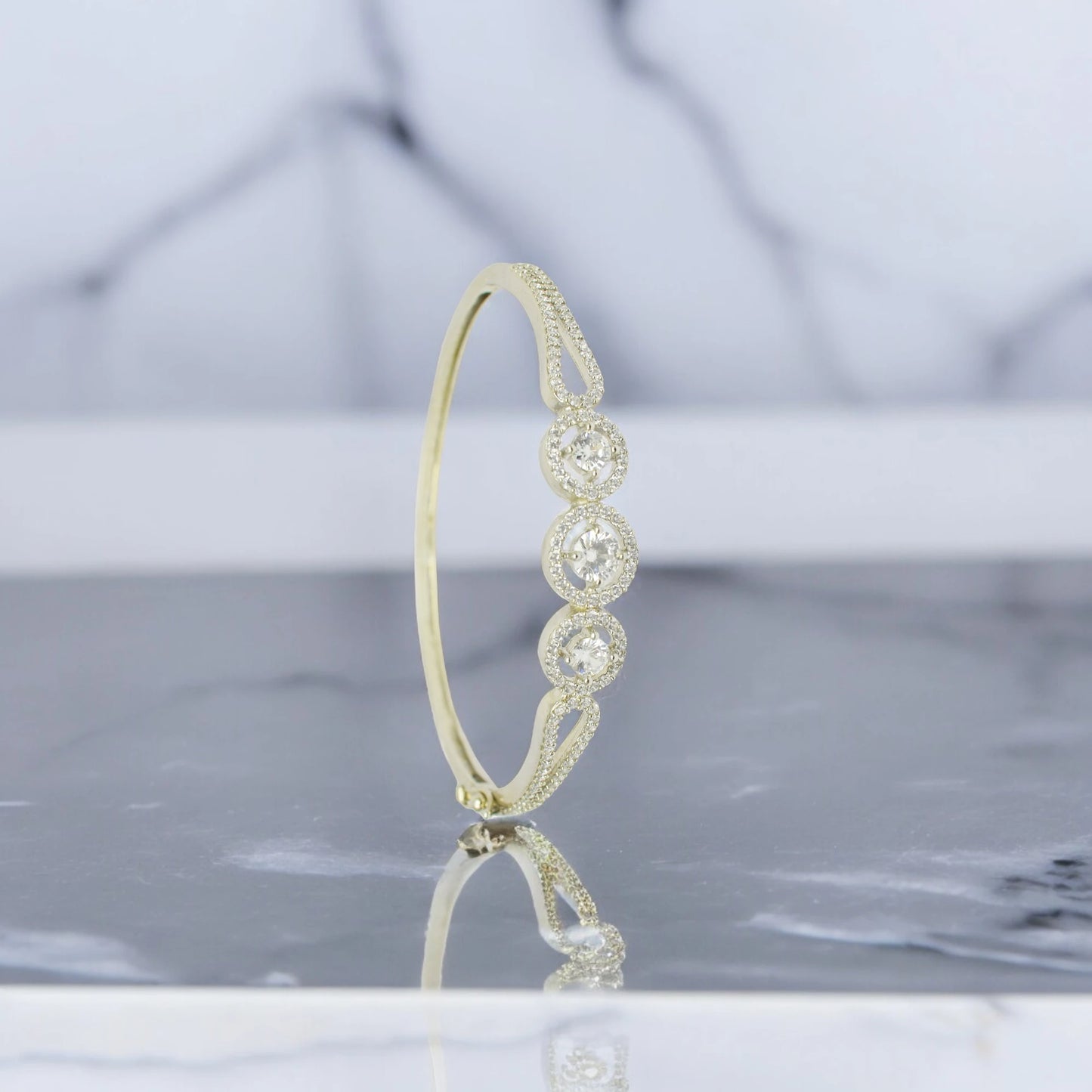 Peony Zircon Bracelet