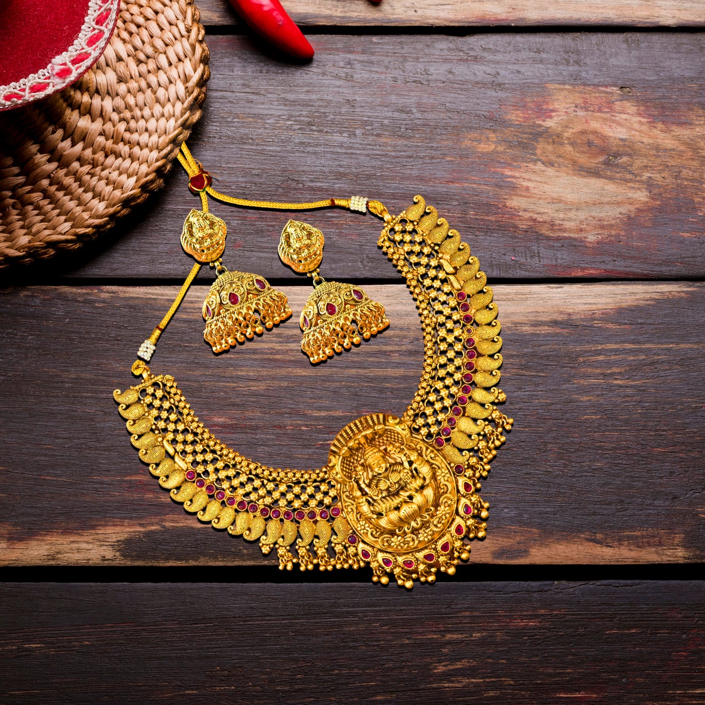 Meera Temple Necklace