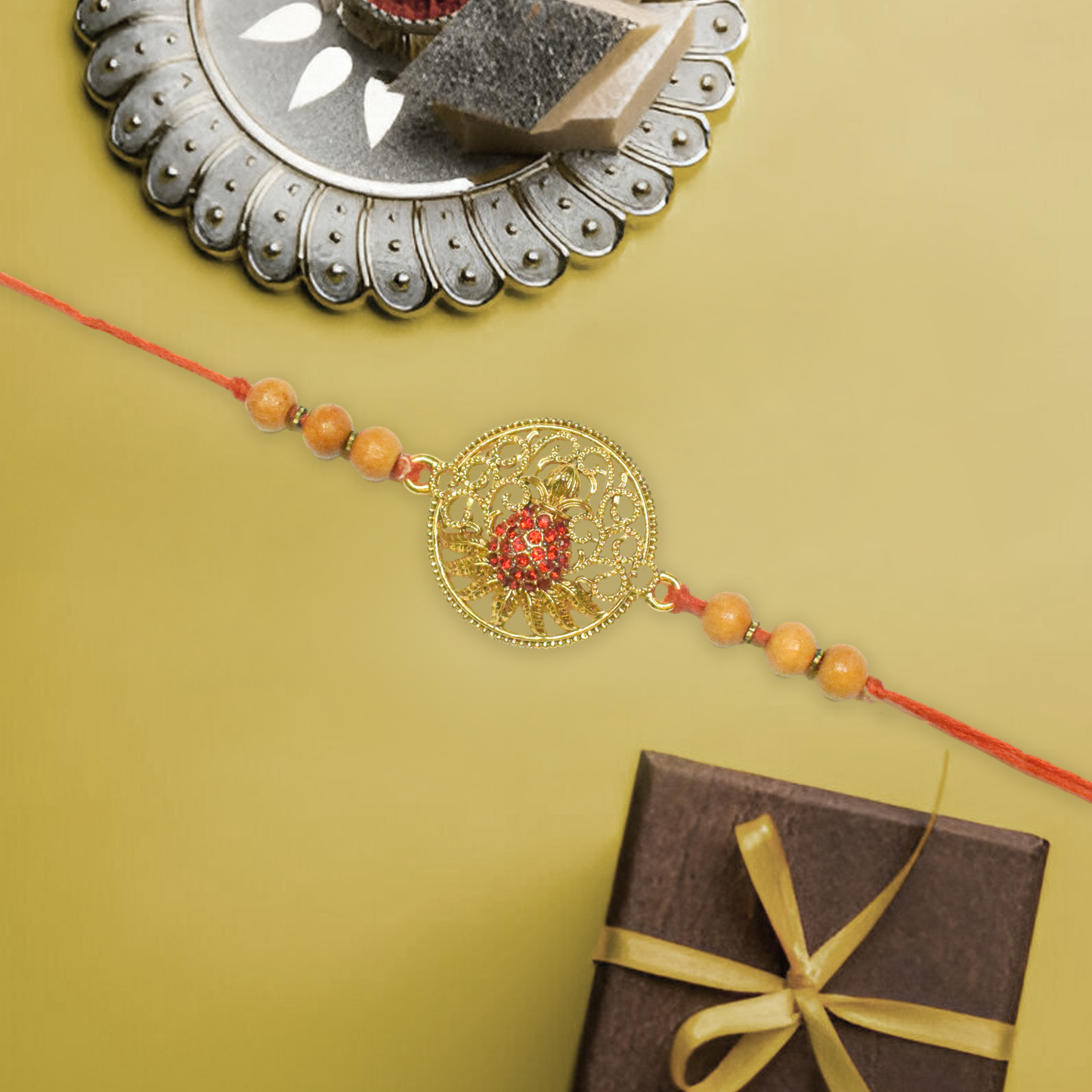 Designer Rakhi on the special day of Rakshabandan for your Brothers| Rakshabandhan special | Rakhi for Brother and Cousin Art No. R-26