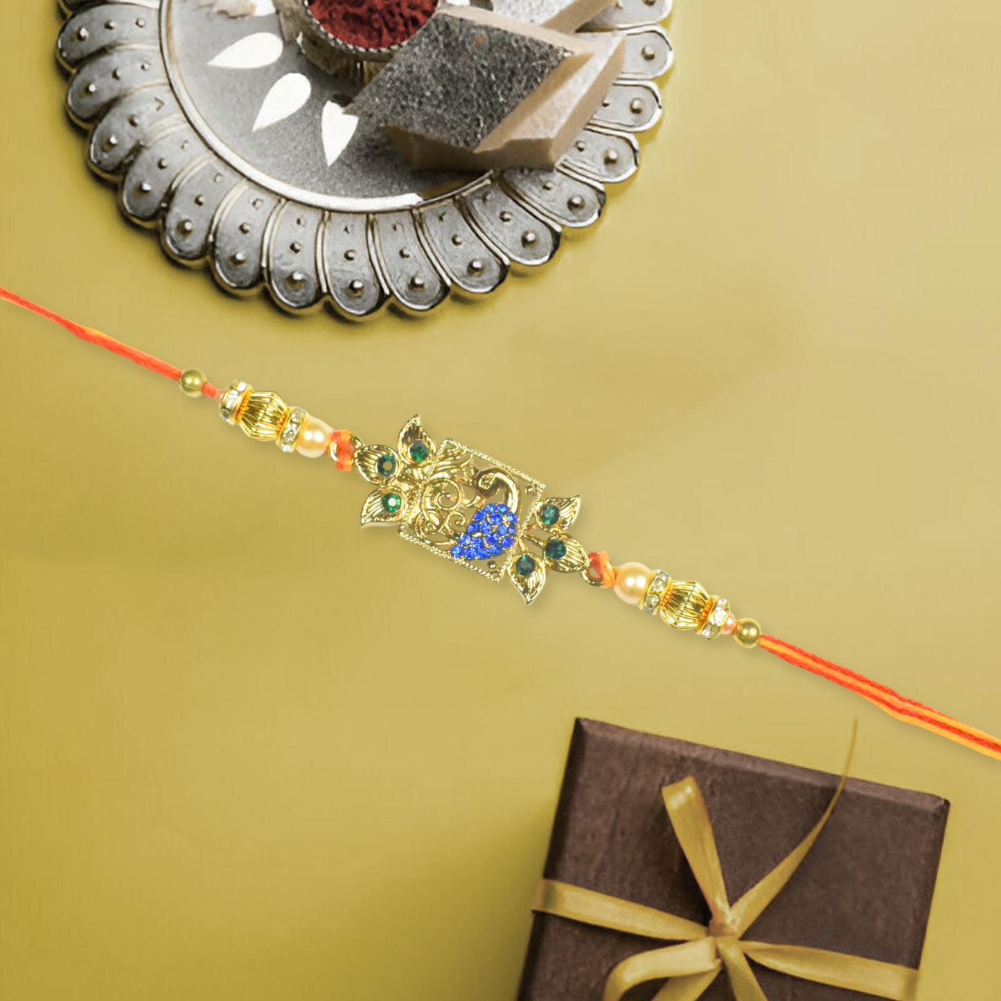 Designer Rakhi on the special day of Rakshabandan for your Brothers| Rakshabandhan special | Rakhi for Brother Art No. R-64