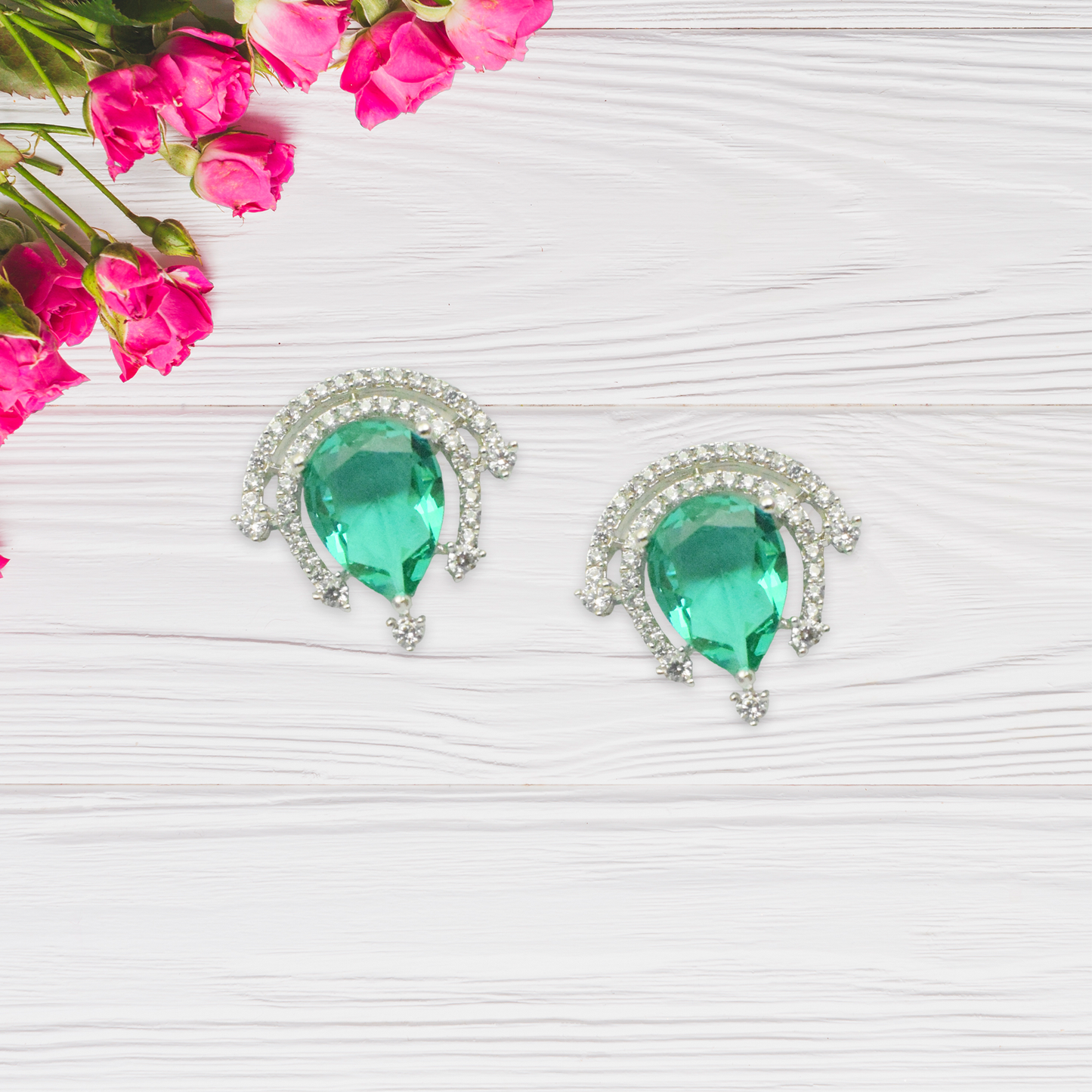Aparna Zircon Earrings