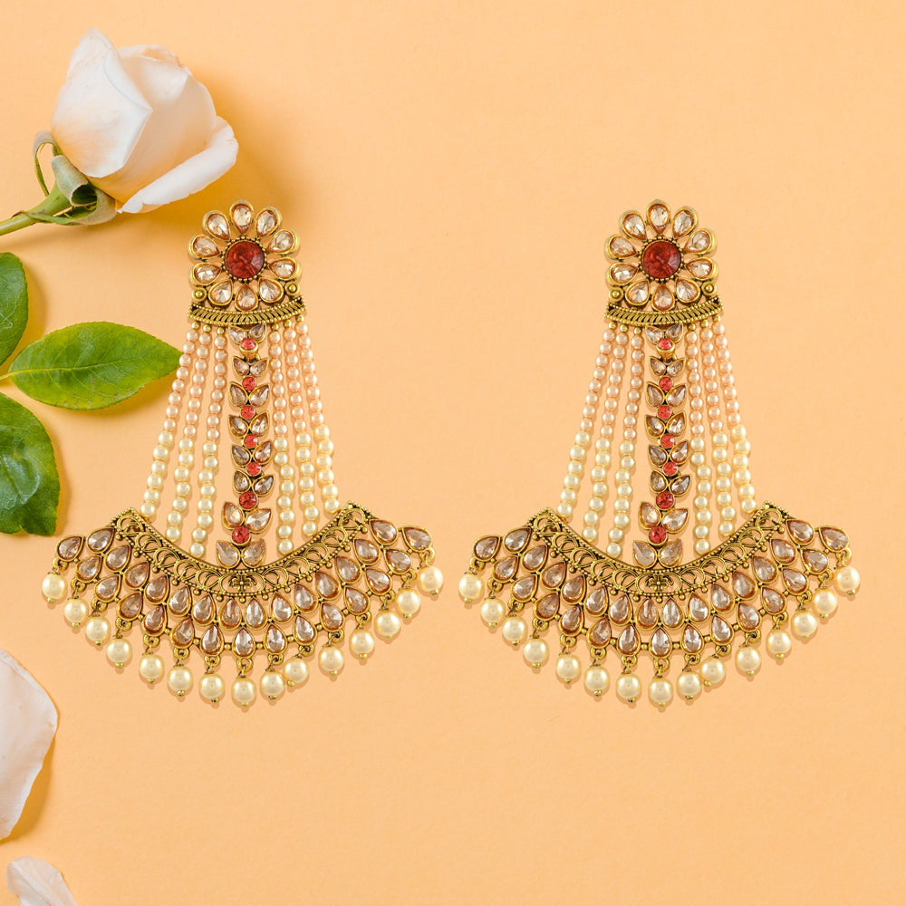 Madhuri Polki Earrings