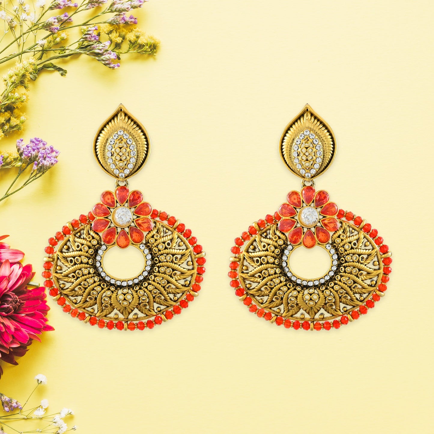 Harpreet Polki Earrings
