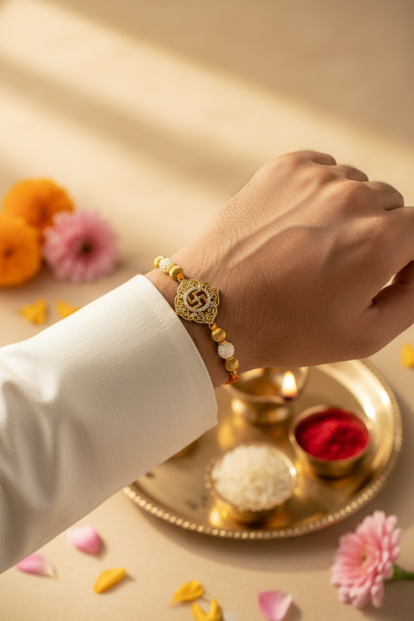 Designer Rakhi on the special day of Rakshabandan for your Brothers| Rakshabandhan special | Rakhi for Brother Art No. R-48