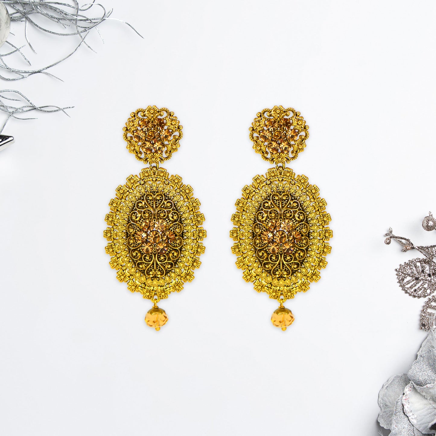 Sania Polki Earrings