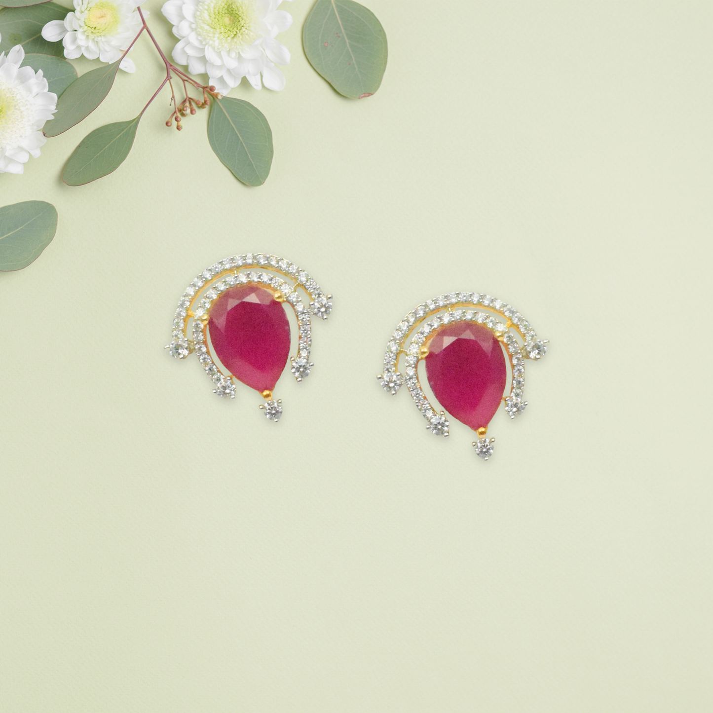 Aparna Zircon Earrings