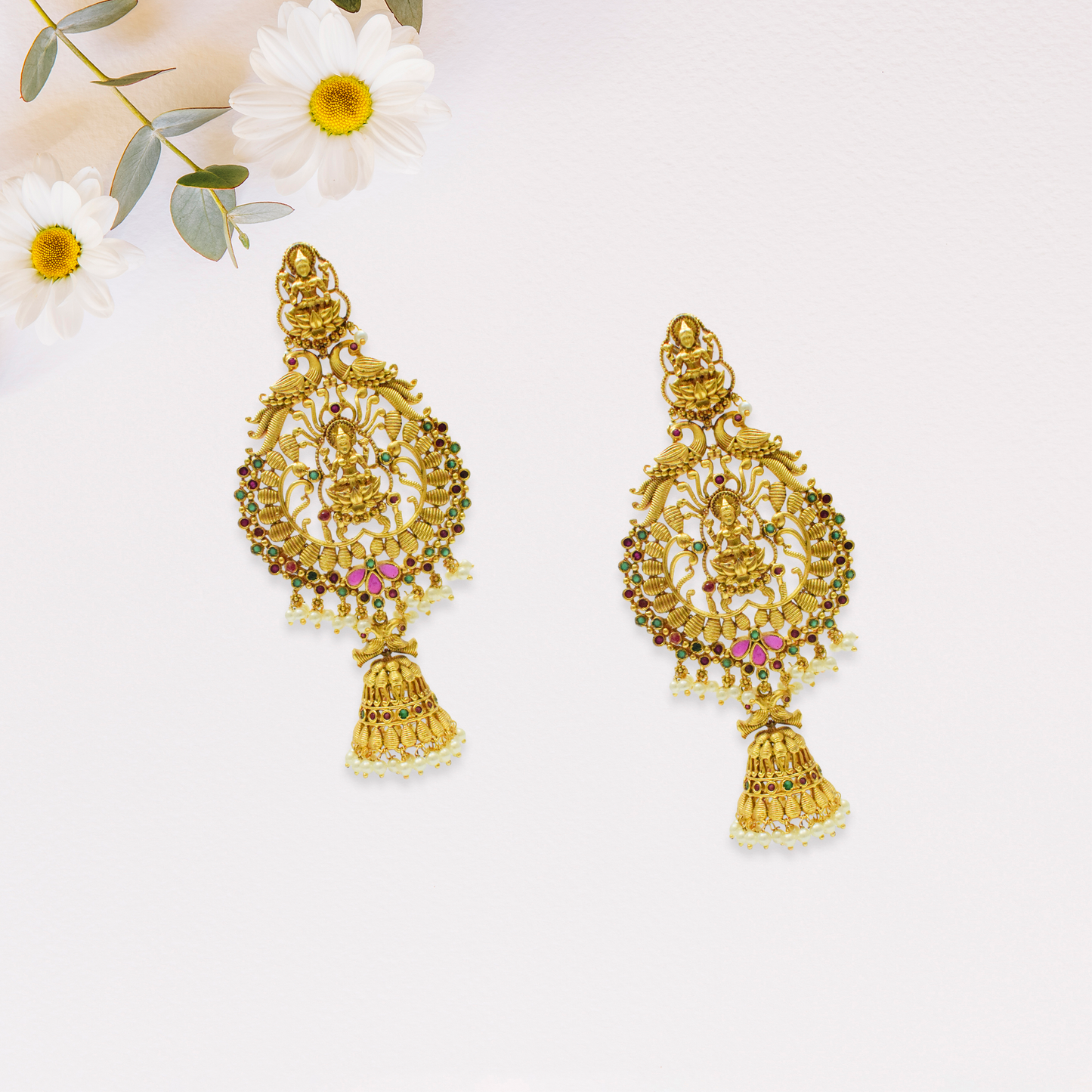 Lavanya Temple Earring
