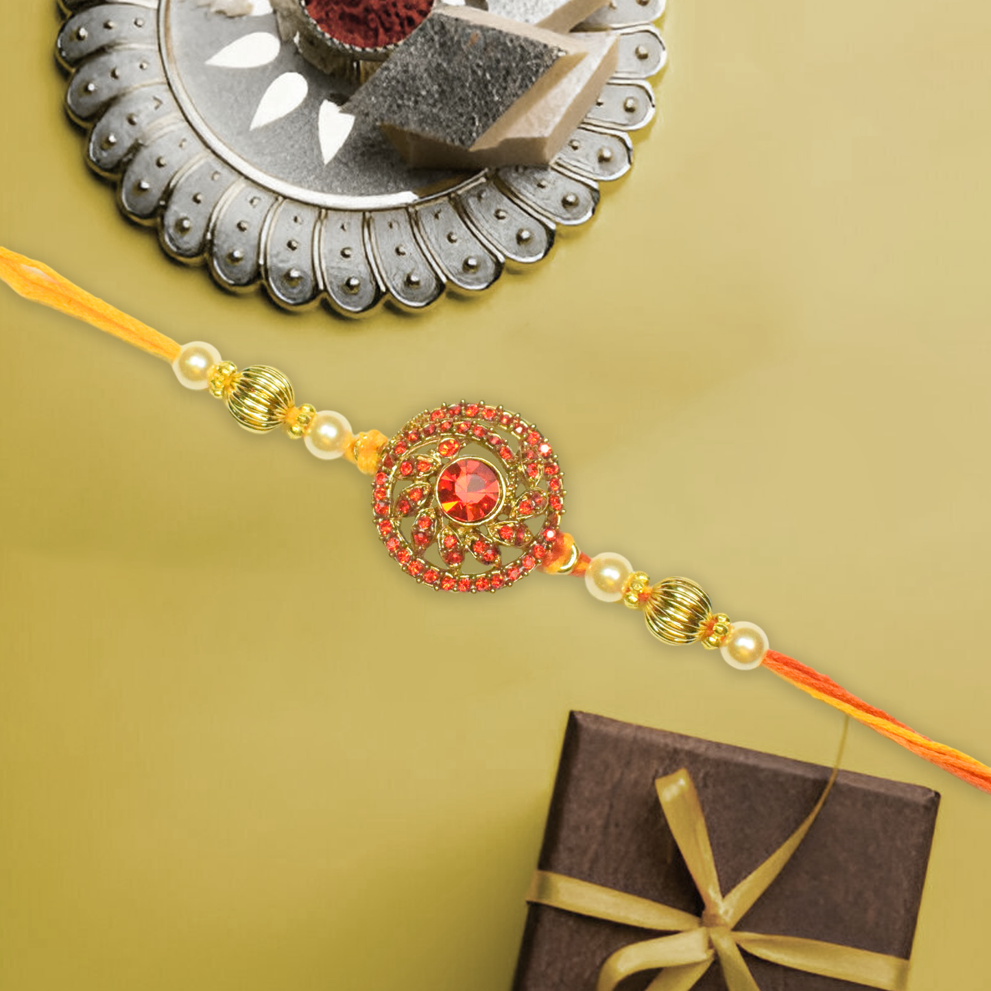 Designer Rakhi on the special day of Rakshabandan for your Brothers| Rakshabandhan special | Rakhi for Brother and Cousin Art No. R-23