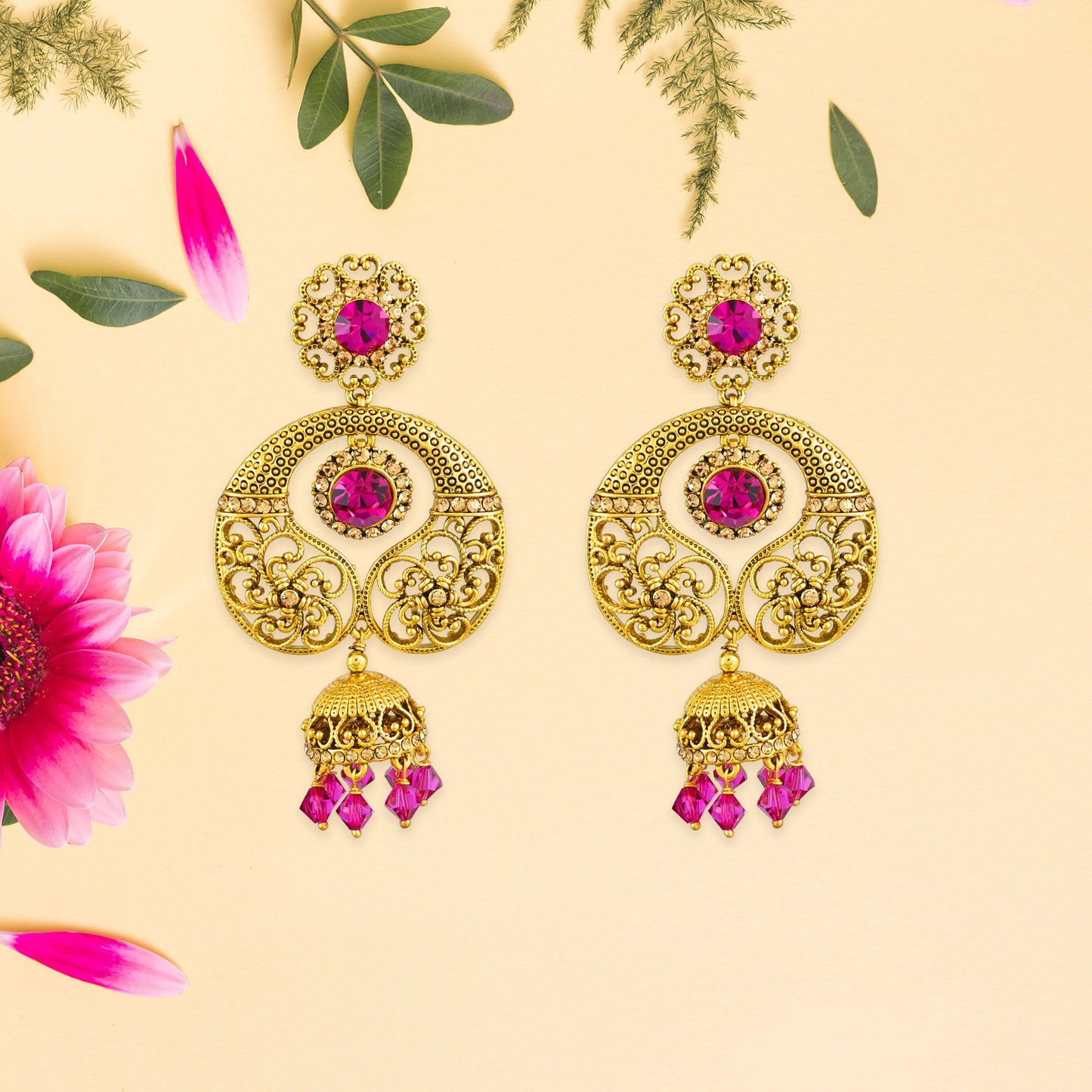 Anuradha Polki Earrings