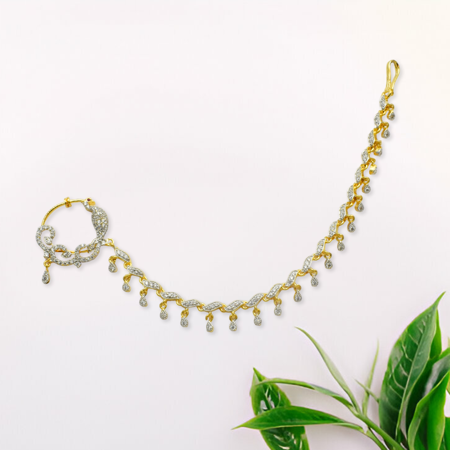 Kalyani Rodium Plated Nath