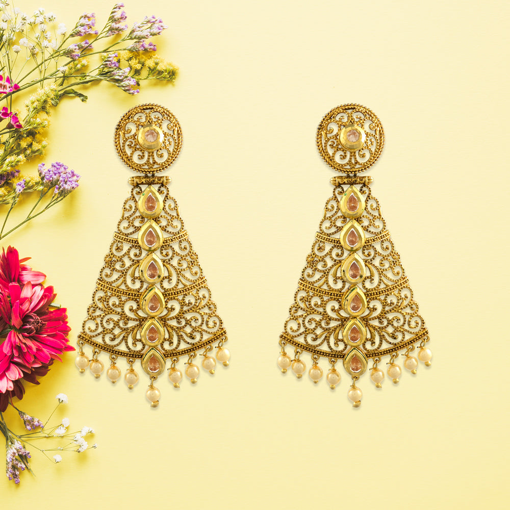 Hemlata Polki Earrings