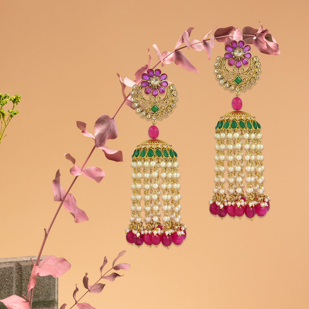 Maneet Polki Earrings