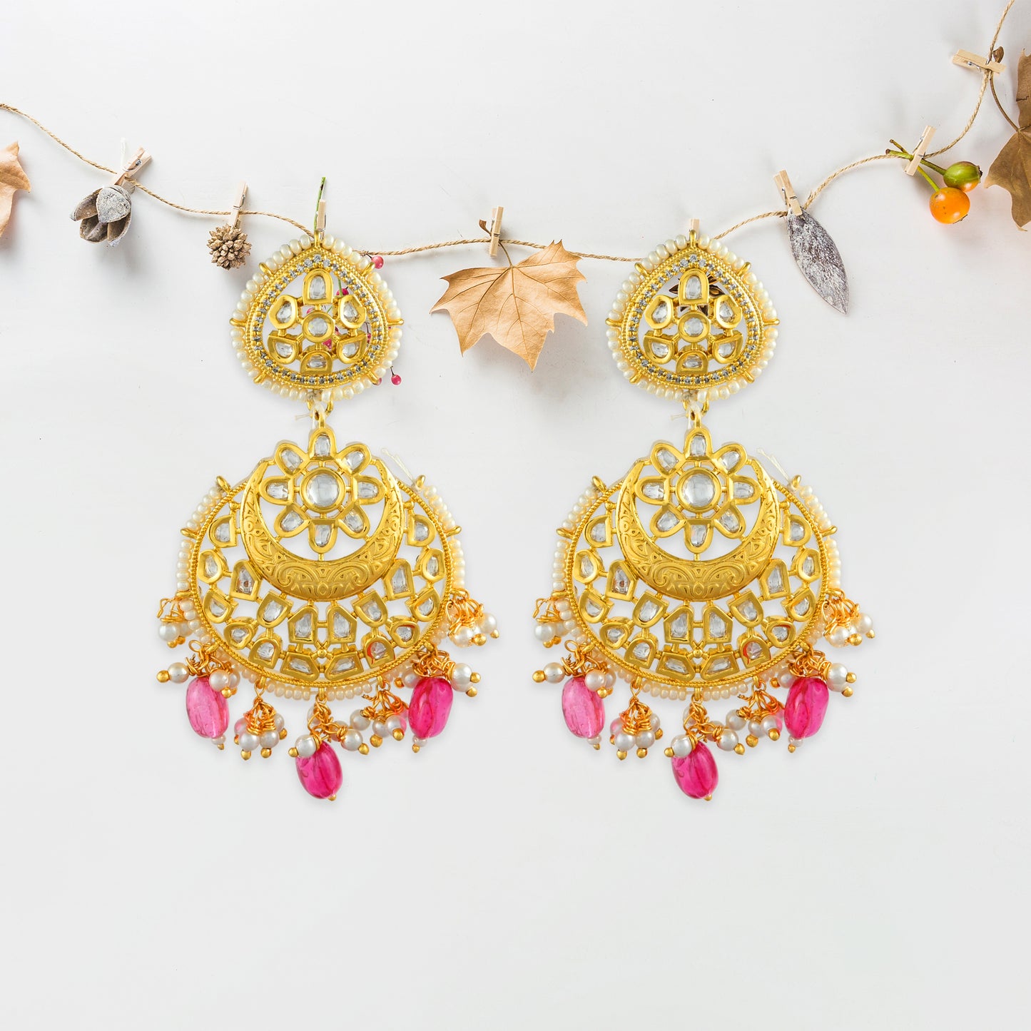 Esha Kundan Earrings