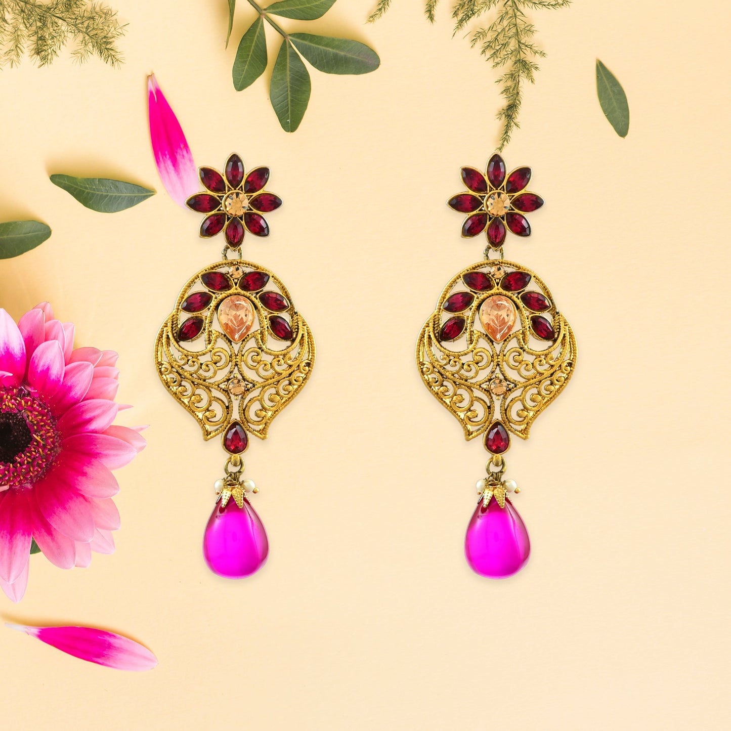 Niharika Polki Earrings