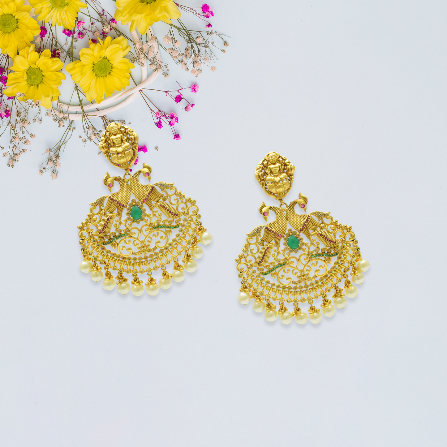 Kavya Temple Earring