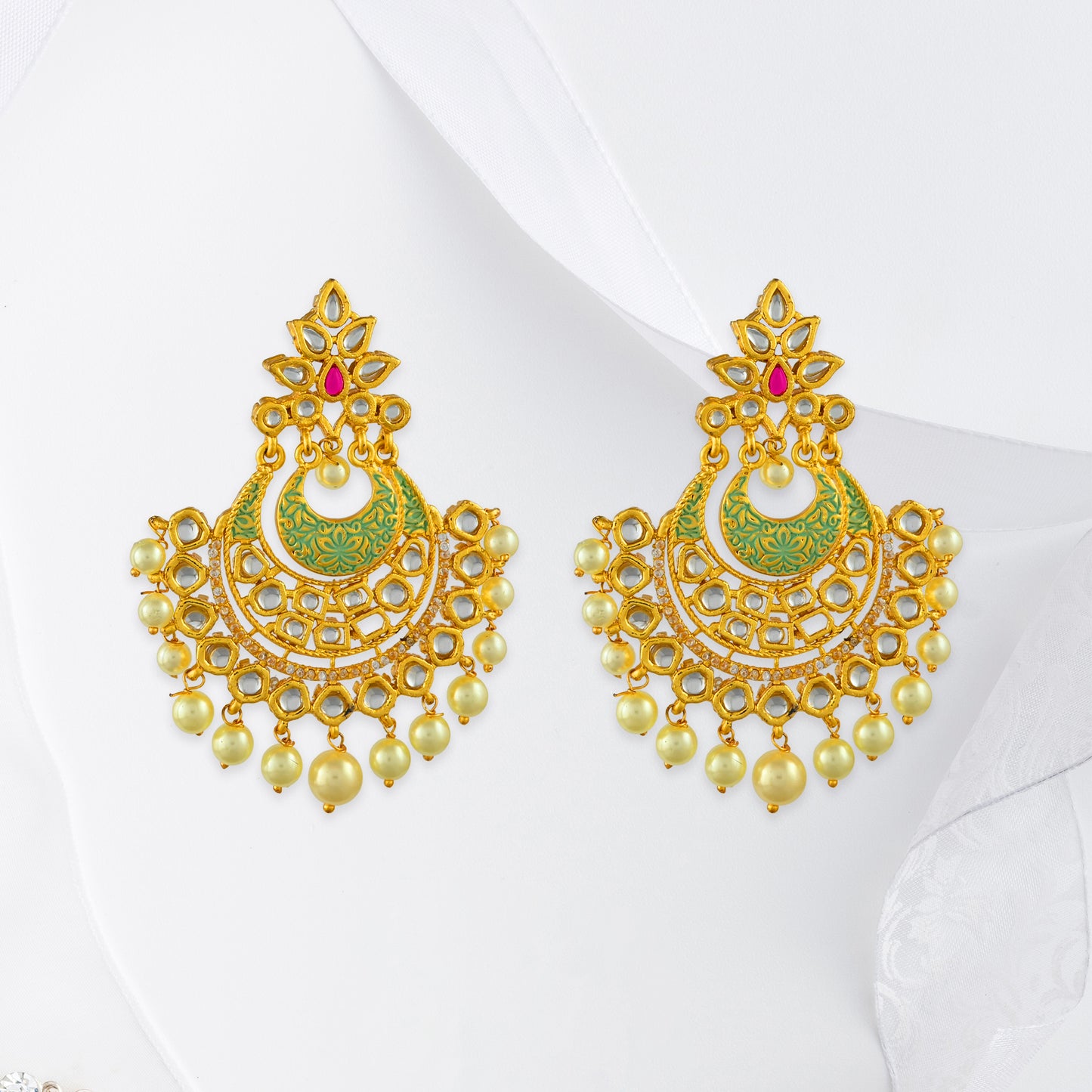 Laxmi Kundan Earrings