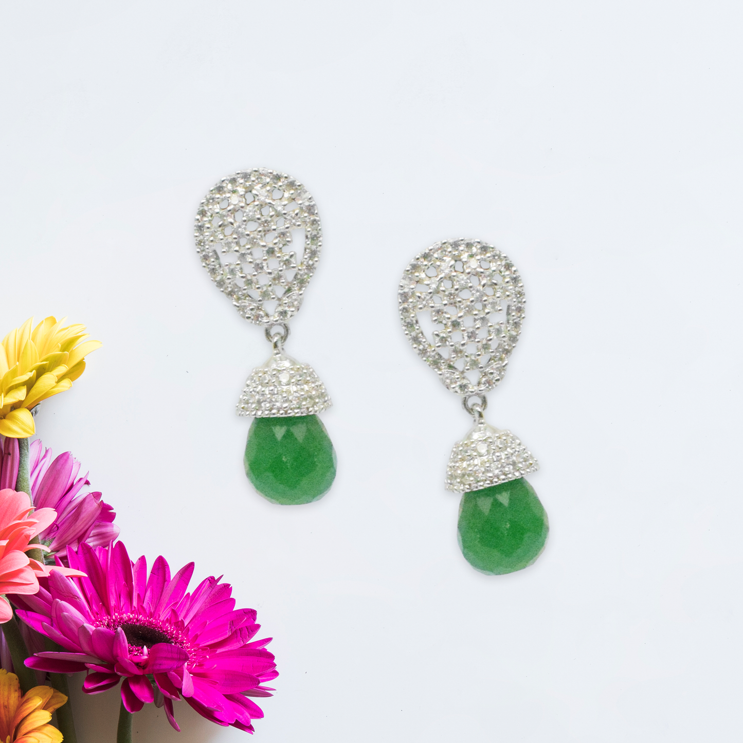 Chhavi Zircon Earrings