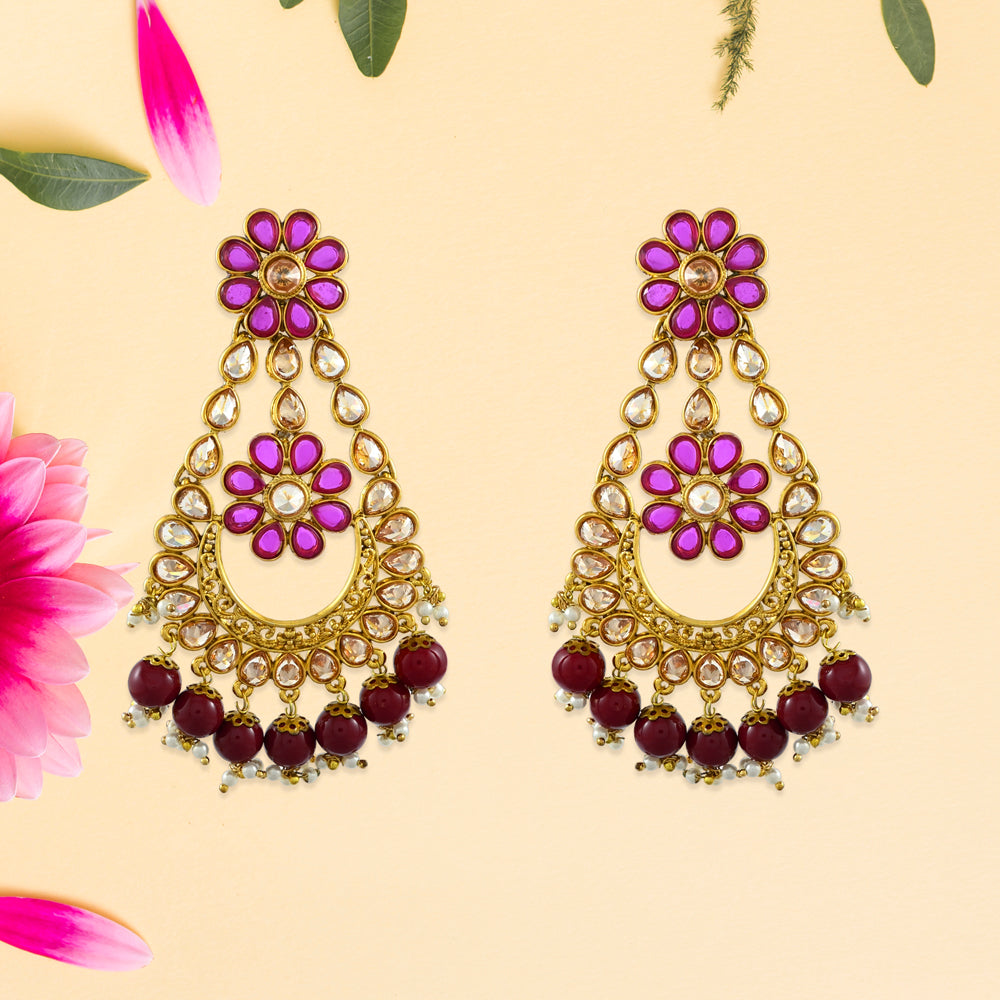 Joshna Polki Earrings