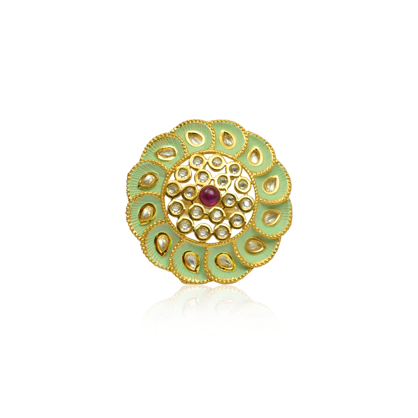 Akira Kundan Rings
