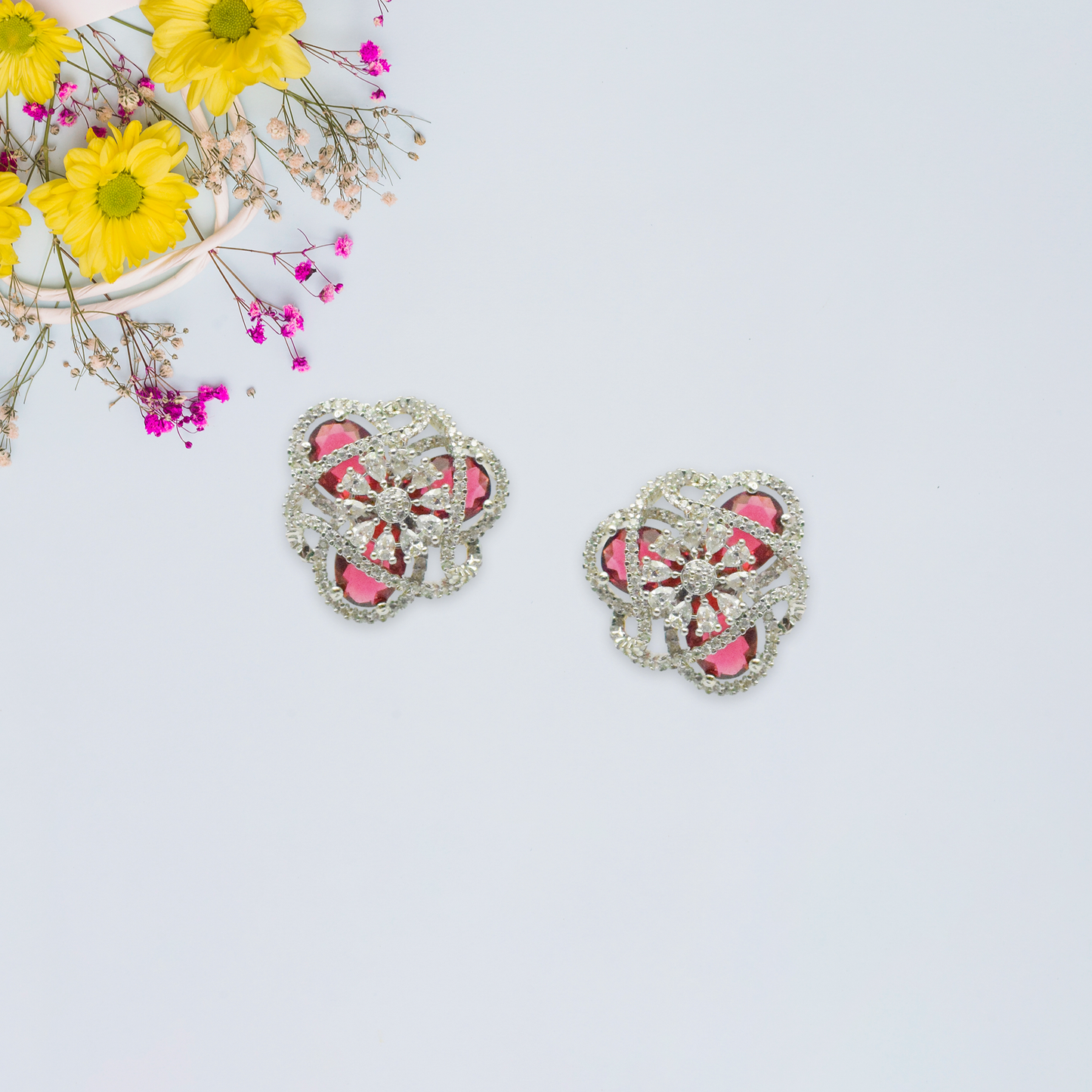 Anvi Zircon Earrings