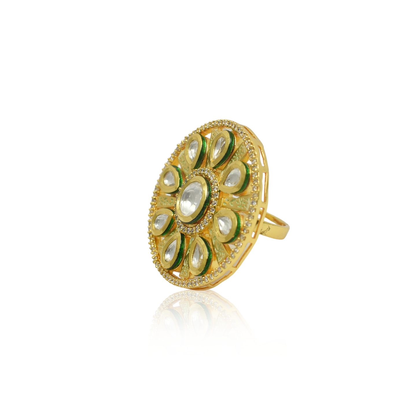 Anamika Kundan Rings