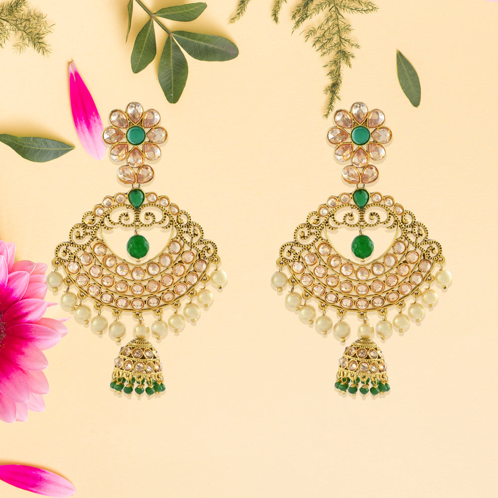 Anuradha Polki Earrings
