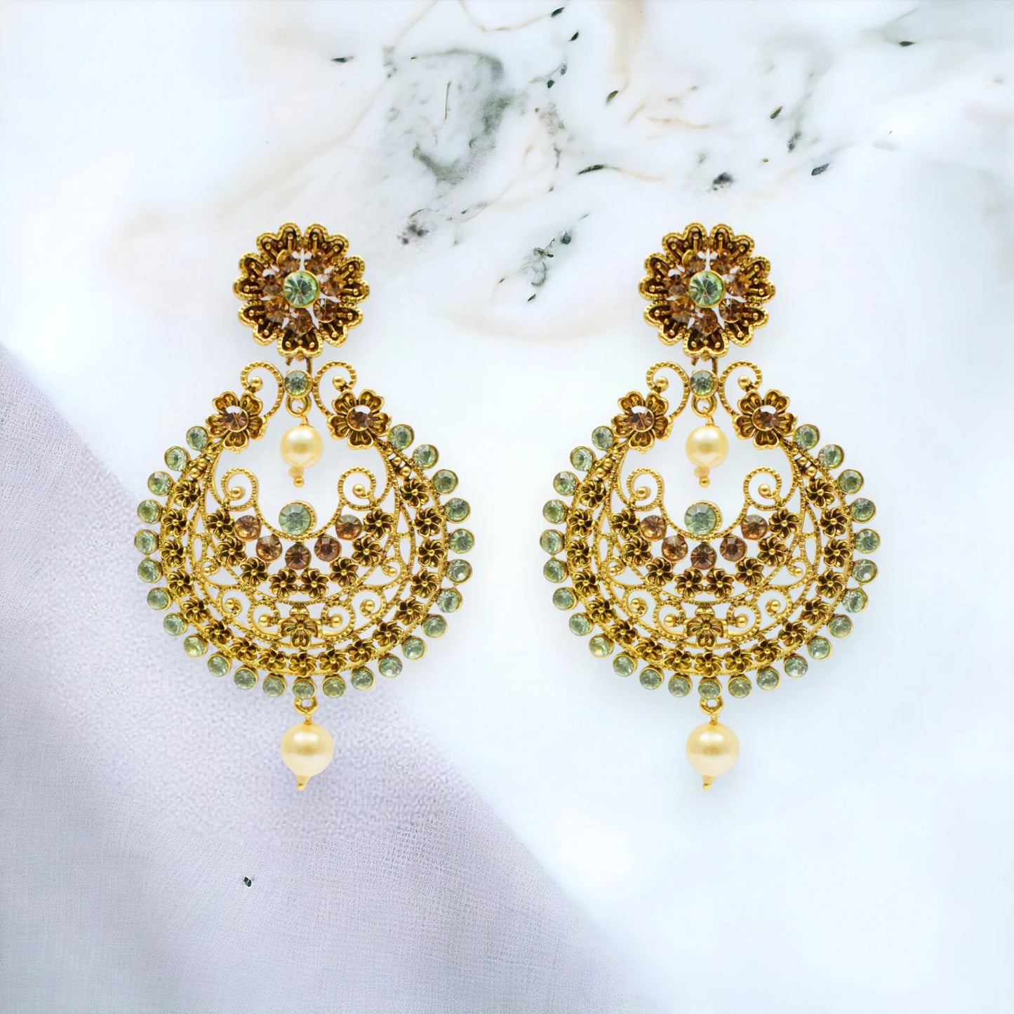 Tejal Polki Earrings