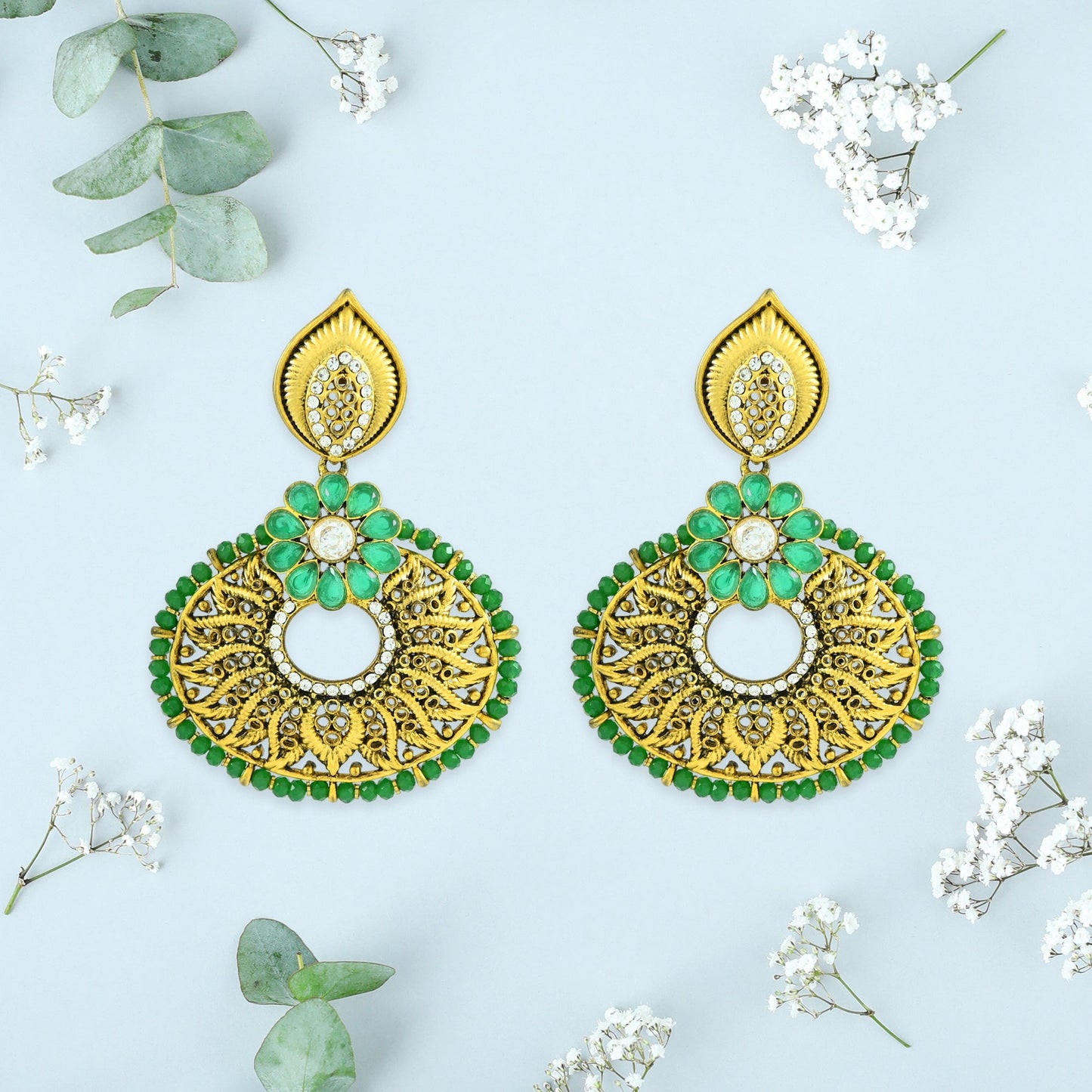 Harpreet Polki Earrings