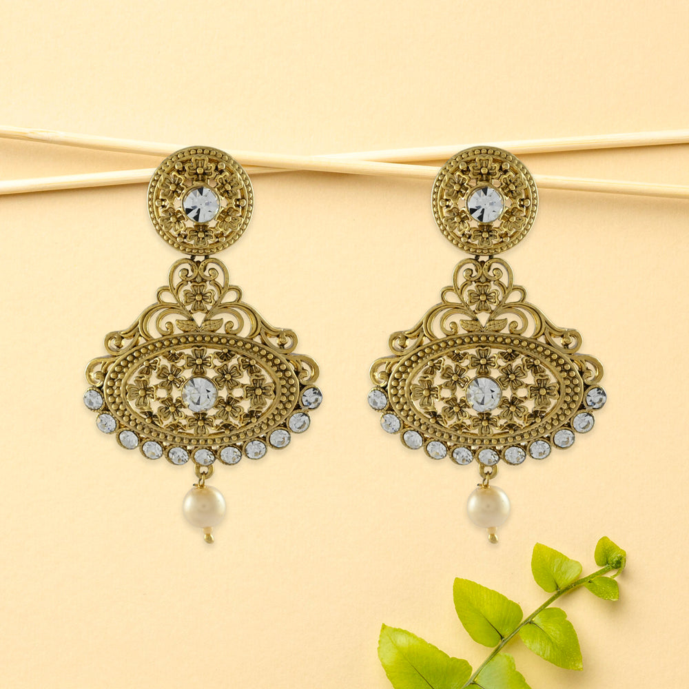 Diya Polki Earrings