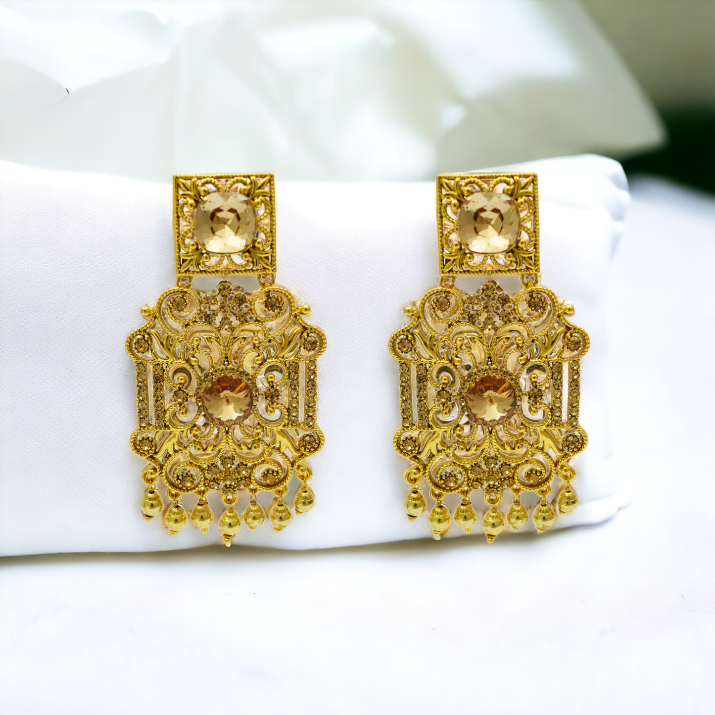 Diya Polki Earrings