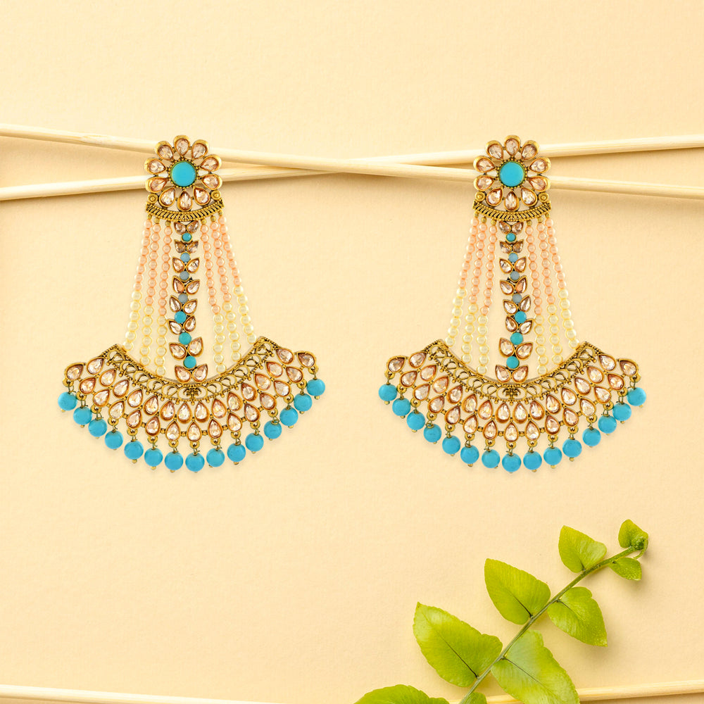 Madhuri Polki Earrings