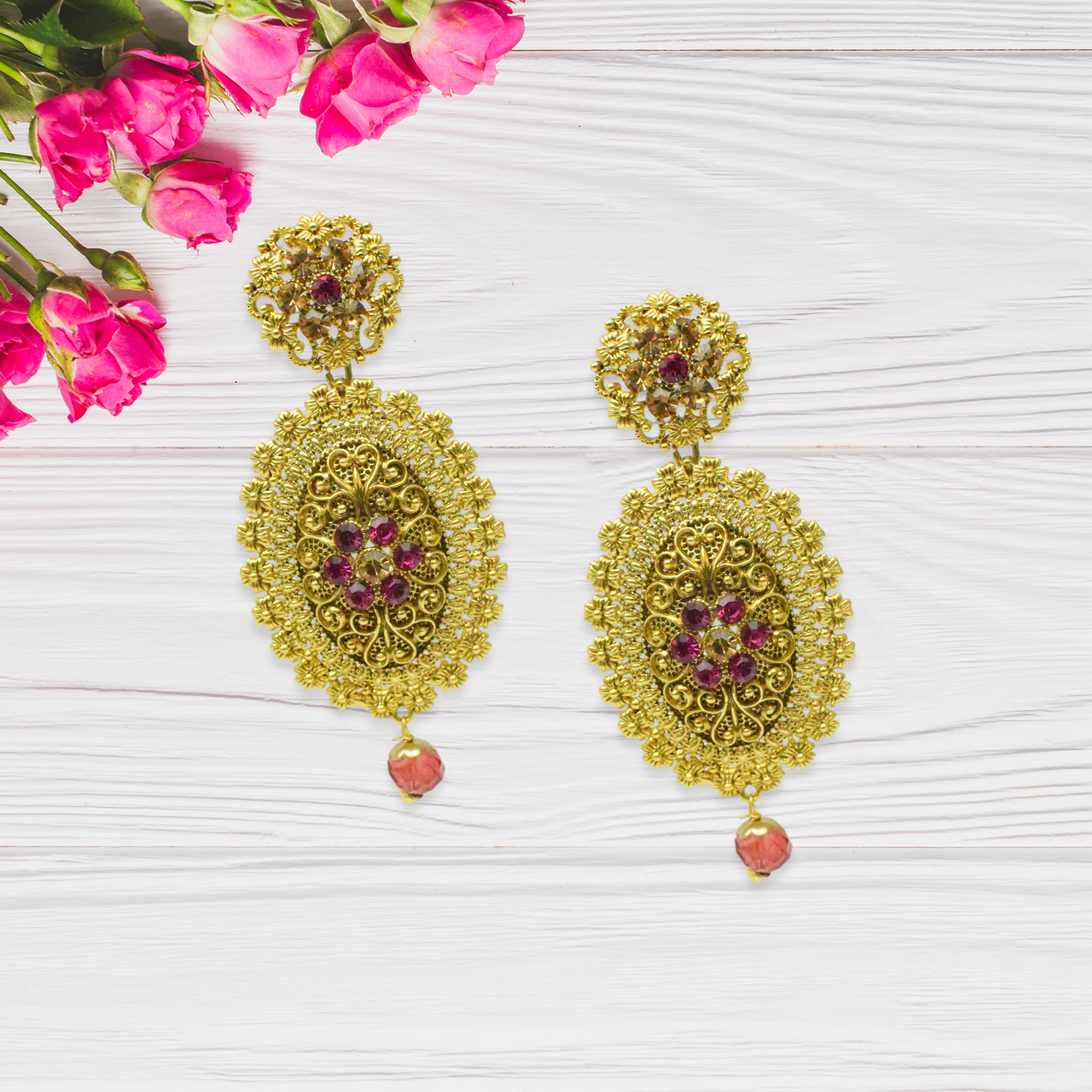 Sania Polki Earrings