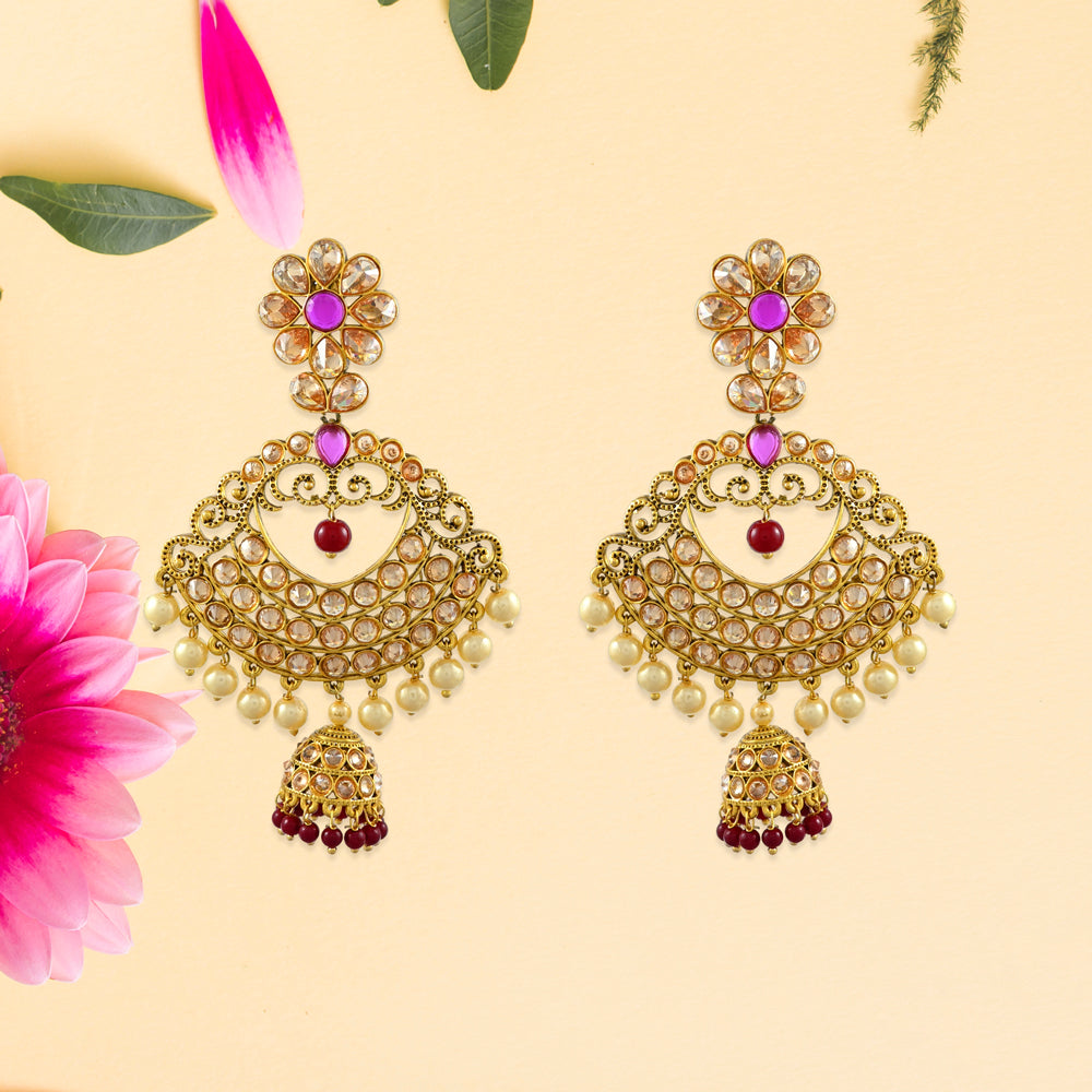 Anuradha Polki Earrings