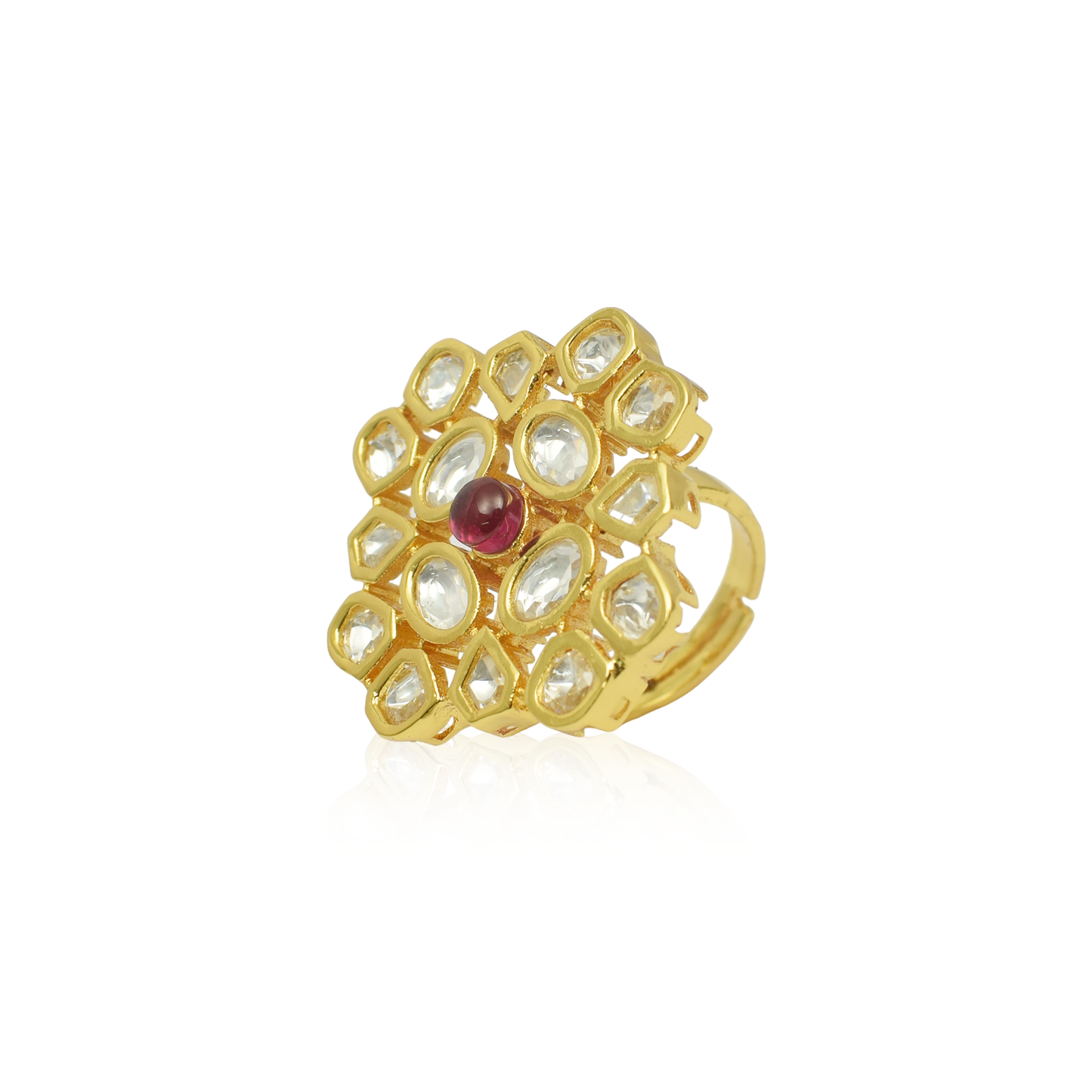 Anvi Kundan Rings