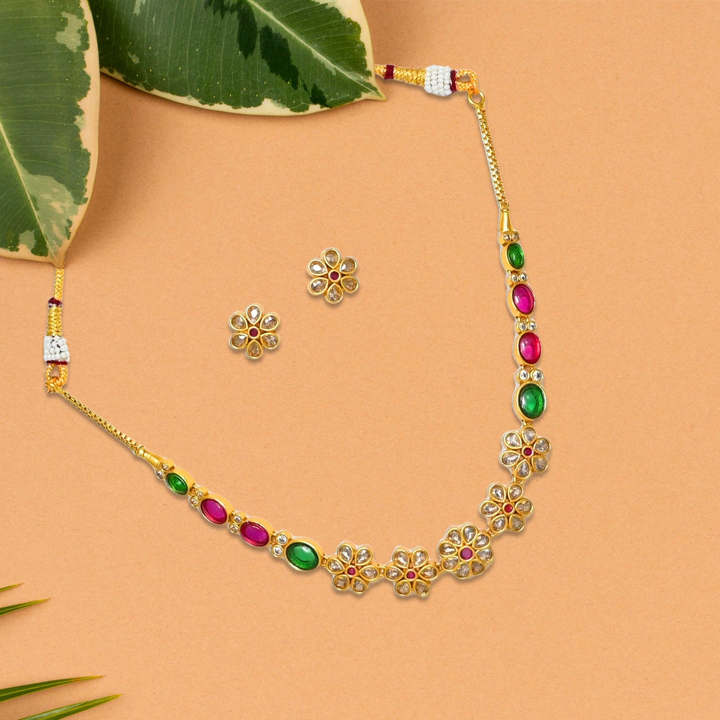 Aaradhya Temple Necklace